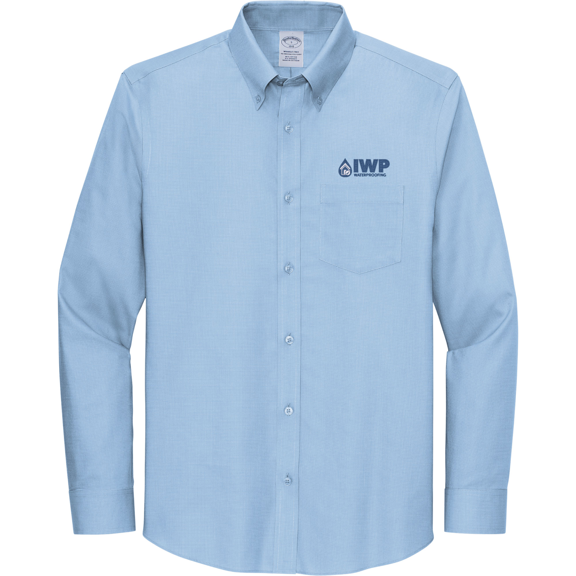 Brooks Brothers Wrinkle-Free Stretch Nailhead Shirt