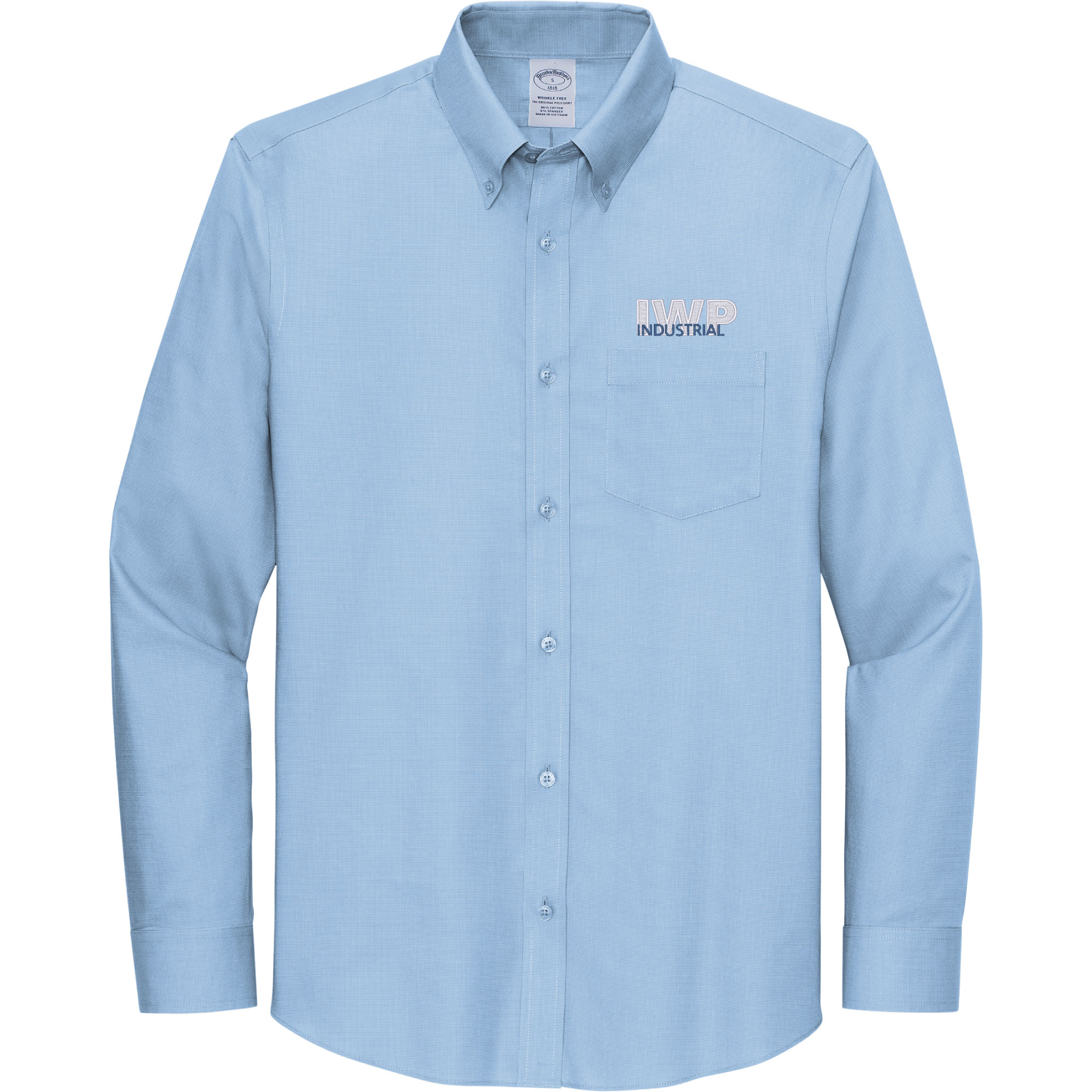 Brooks Brothers Wrinkle-Free Stretch Nailhead Shirt - Image 3