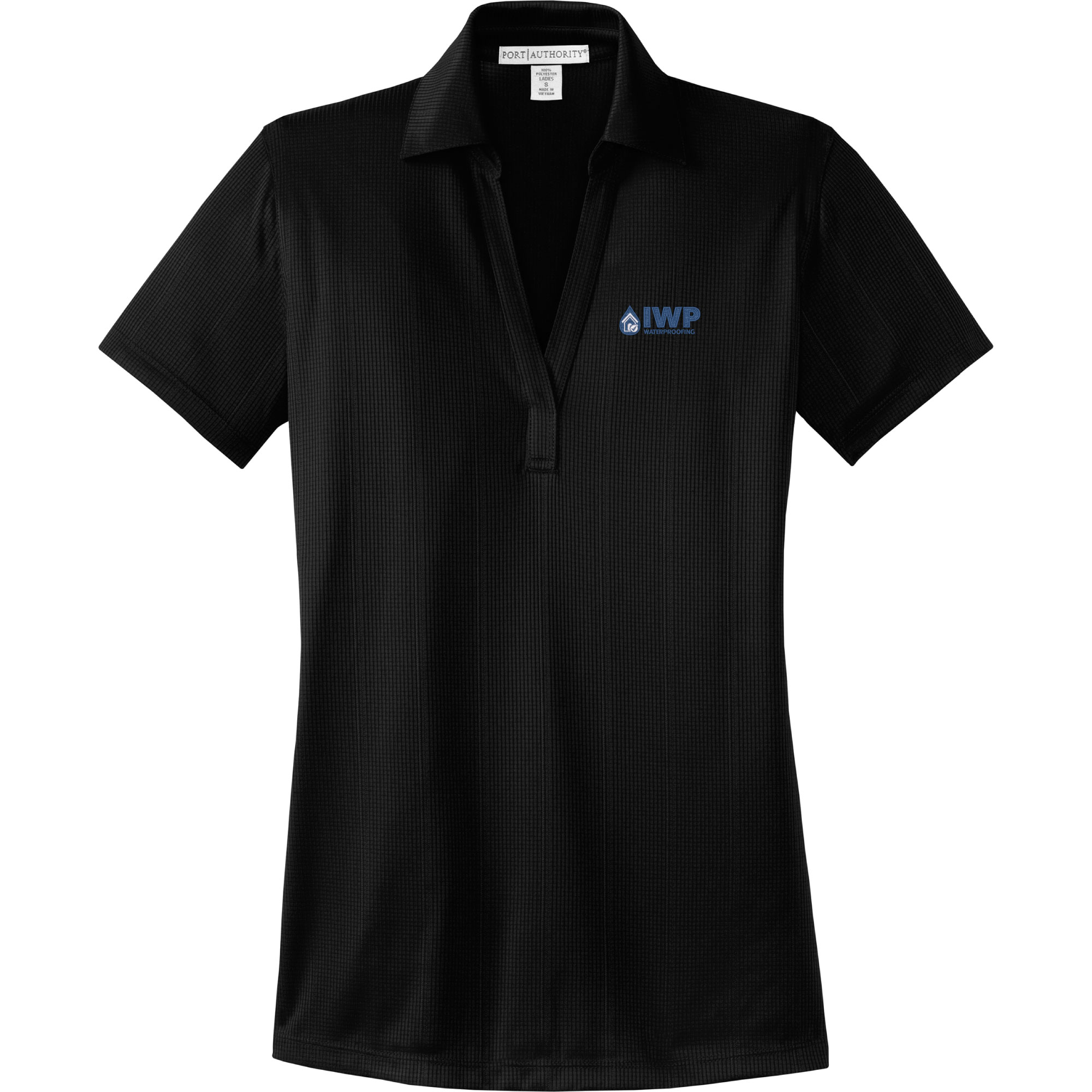 Ladies Performance Fine Jacquard Polo - Image 2