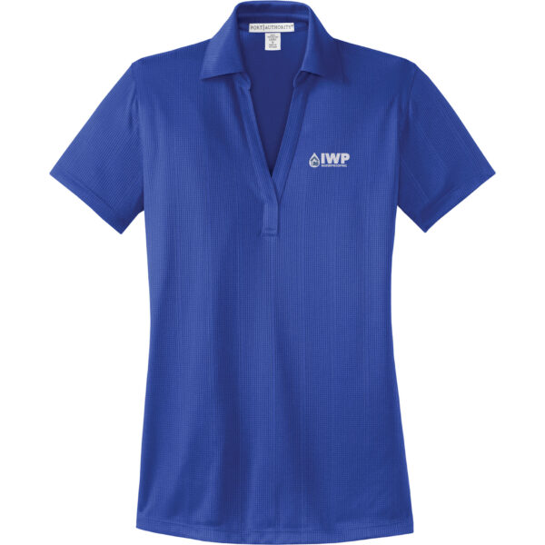 Ladies Performance Fine Jacquard Polo