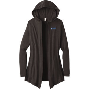 Ladies Perfect Tri Hooded Cardigan