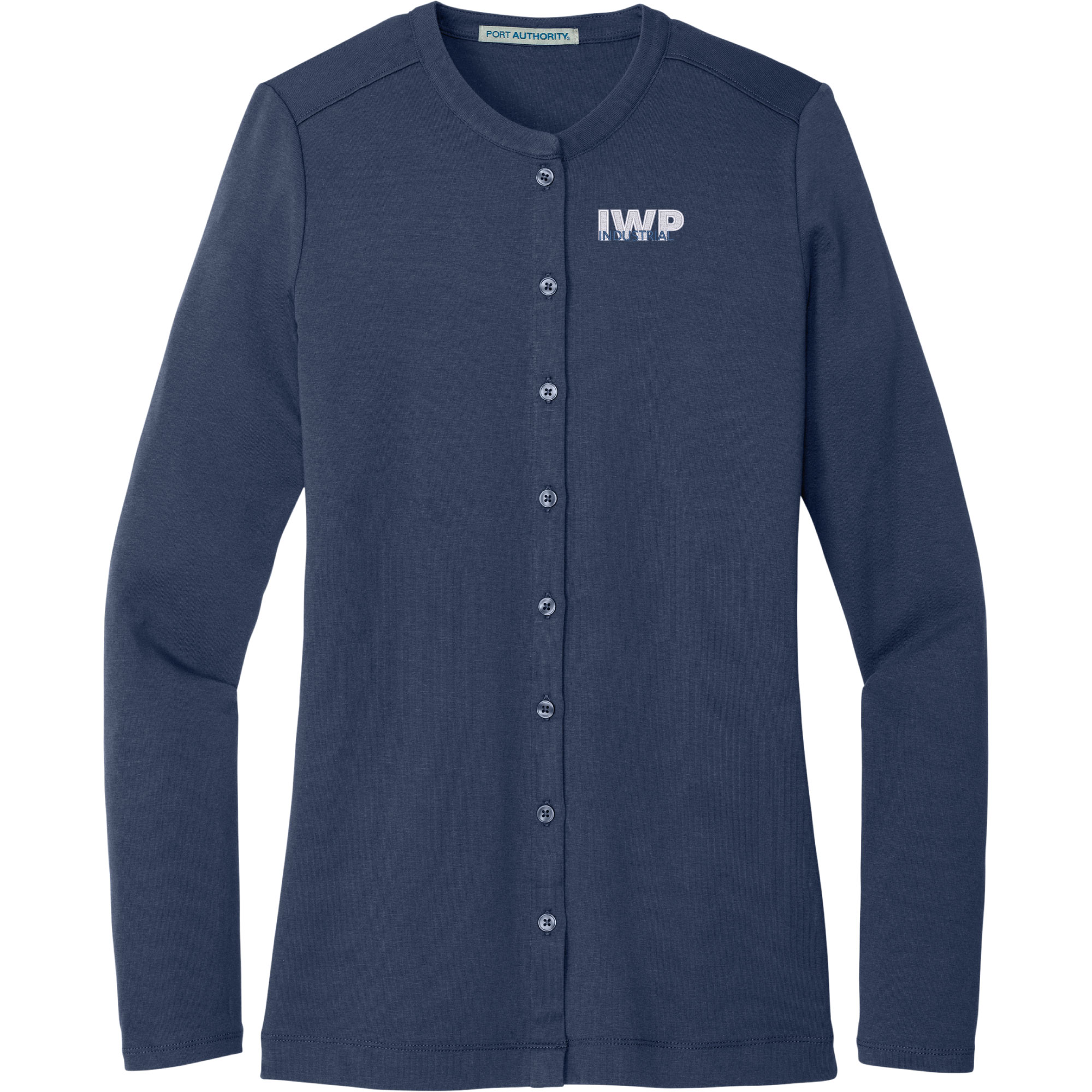 Ladies Concept Stretch Button-Front Cardigan - Image 4