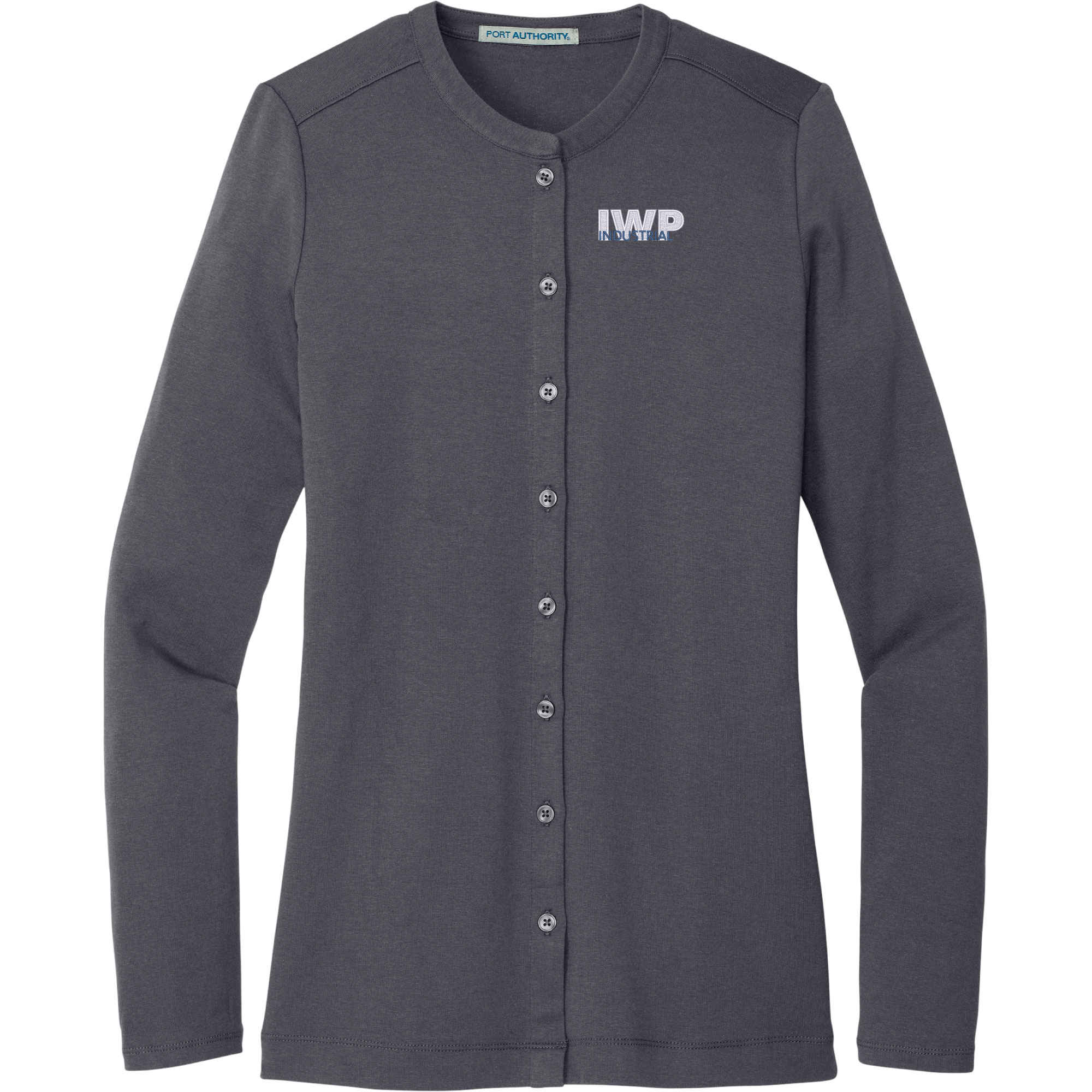 Ladies Concept Stretch Button-Front Cardigan - Image 2