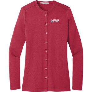 Ladies Concept Stretch Button-Front Cardigan