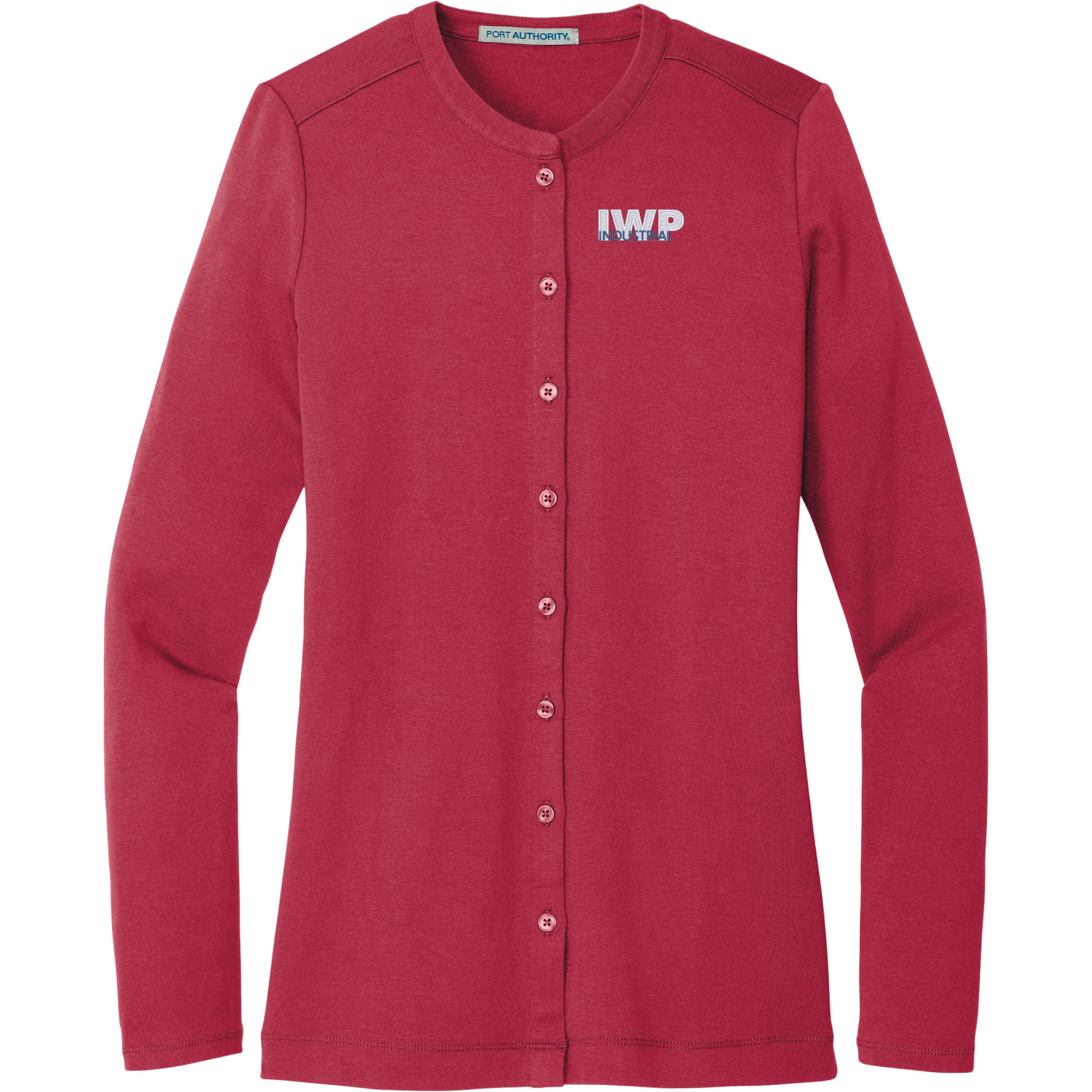 Ladies Concept Stretch Button-Front Cardigan - Image 3